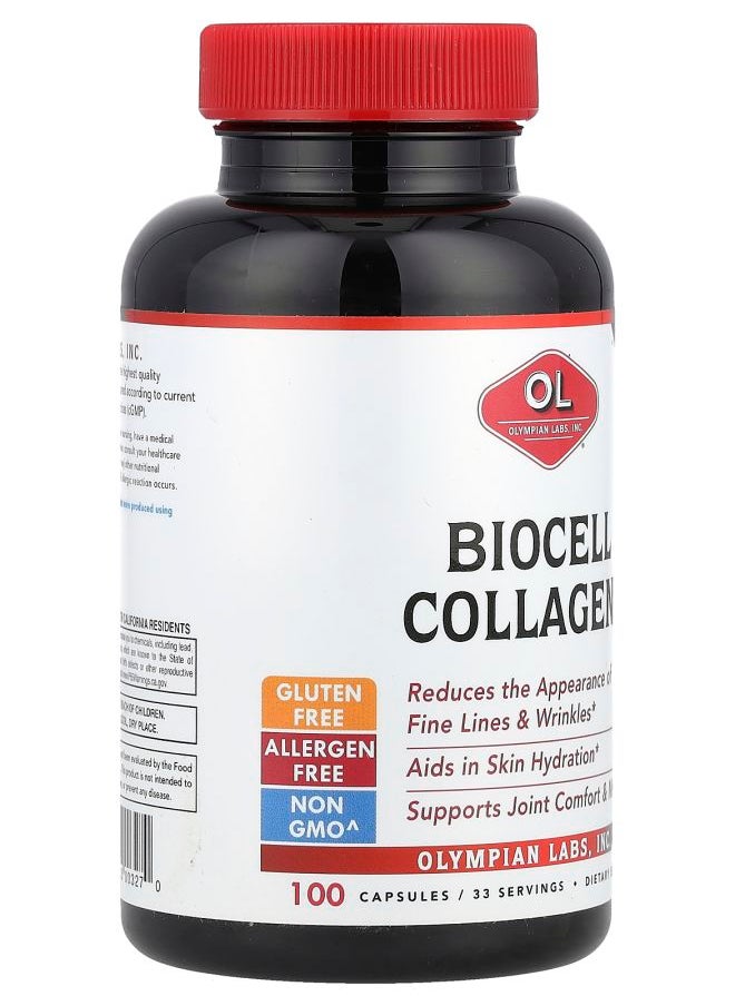 Olympian Labs BioCell Collagen® 100 Capsules  - Image 2