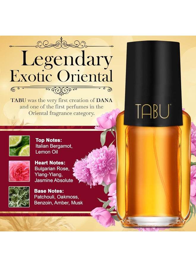 Dana Tabu by Dana Eau de Cologne Spray for Women 3.0 Ounce - Image 2