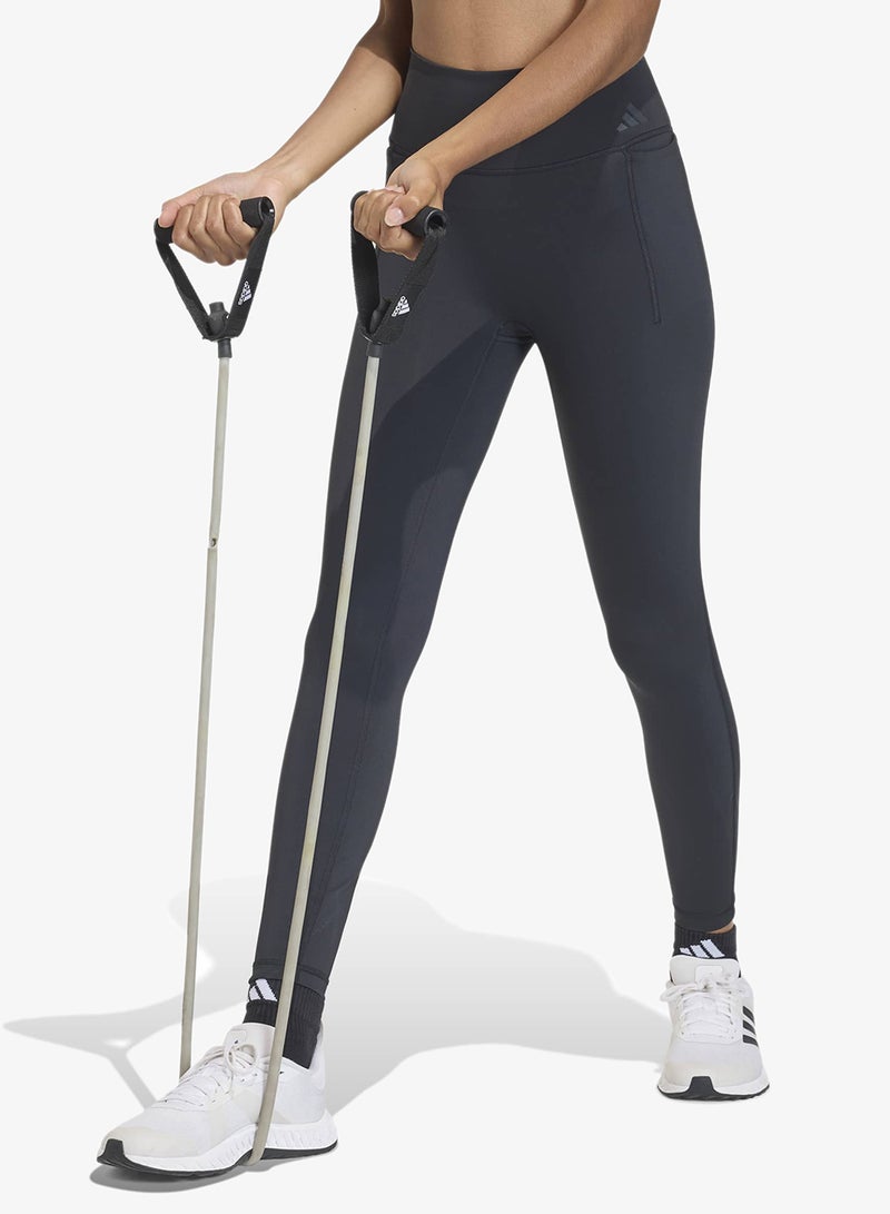 Adidas Optime Workout 7/8 Leggings - Image 1
