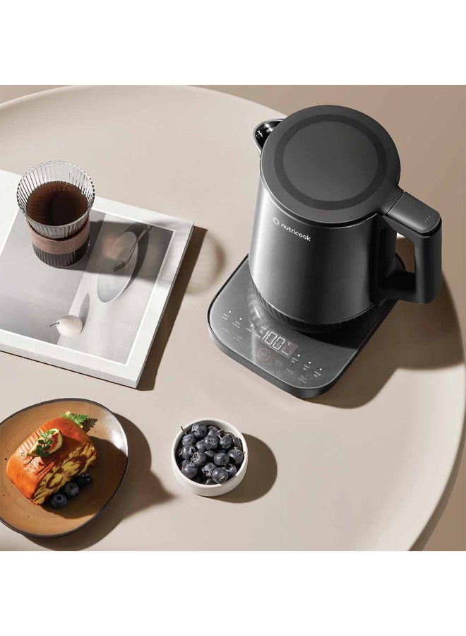 nutricook Everything Kettle – 316 SS Electric Kettle with Digital Display, Patented 3D Boil Technology, 6 Presets, Boil-Dry Protection, Cool-Touch Exterior & 2-Stage Safety Lid, 2-Year Warranty 1.7 L 1800 W NC-USK600 Silver - Image 3