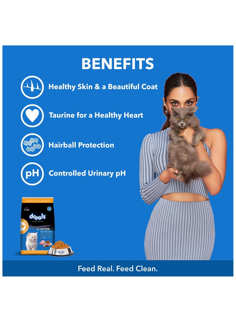 Drools طعام جاف للقطط بالدجاج الحقيقي - Image 4
