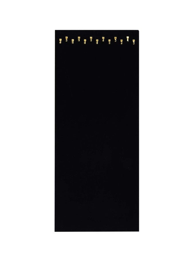 MOOCA 2 Pcs Set Lightweight Premium Black Velvet Chain Display with Easel Necklace Display Stand, Jewelry Storage Holder for Chain Long Necklace, 7 5/8 W x 14 1/8 H in, Black Velvet - Image 3
