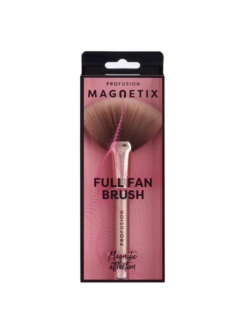 Profusion Cosmetics Magnetix Full Fan Brush, Brown (67085ESET) - pzsku/ZD6CCA7D565767669AC3EZ/45/_/1736344265/a3b35ae6-7d33-4f19-bc5a-1c0d8f39fd6d