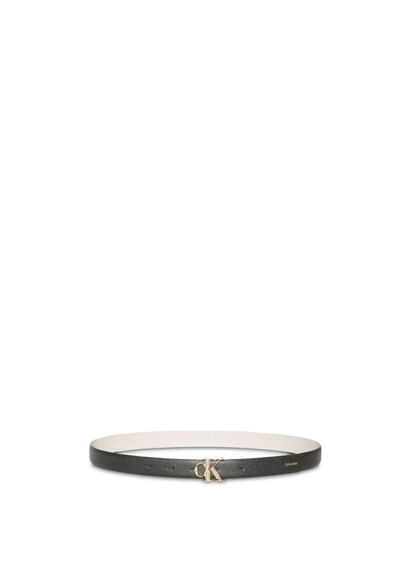 CALVIN KLEIN Reversible Pebbled Leather Logo Belt - Image 5