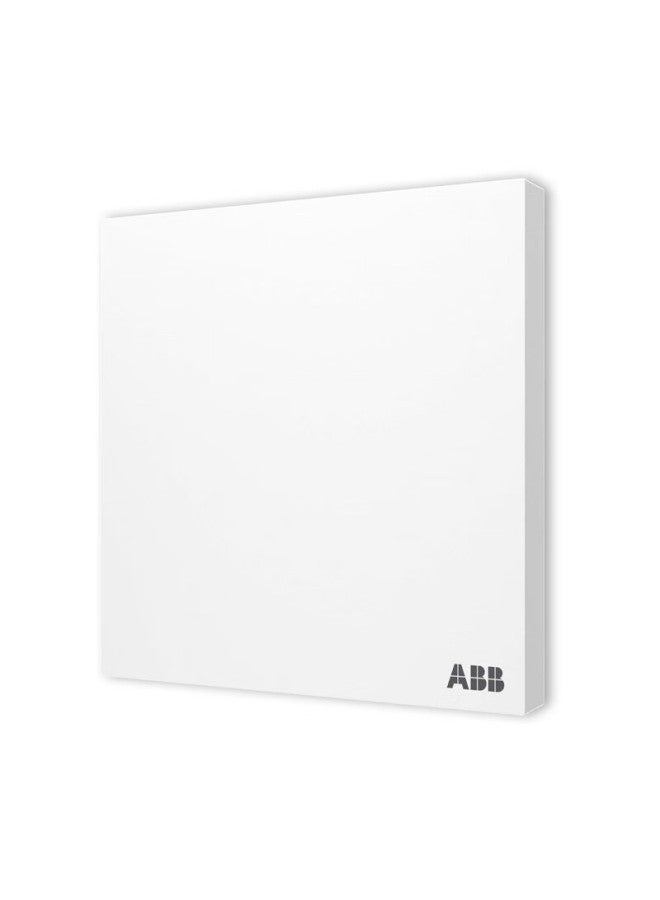 ABB لوحة مفاتيح ومآخذ كهربائية من أب، لوحة فارغة، سلسلة ينغتشي، بيضاء، Ca504 - Image 2