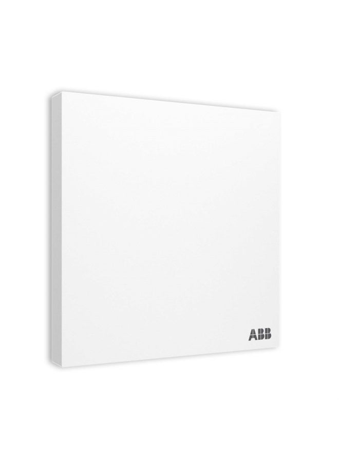 ABB لوحة مفاتيح ومآخذ كهربائية من أب، لوحة فارغة، سلسلة ينغتشي، بيضاء، Ca504 - Image 3