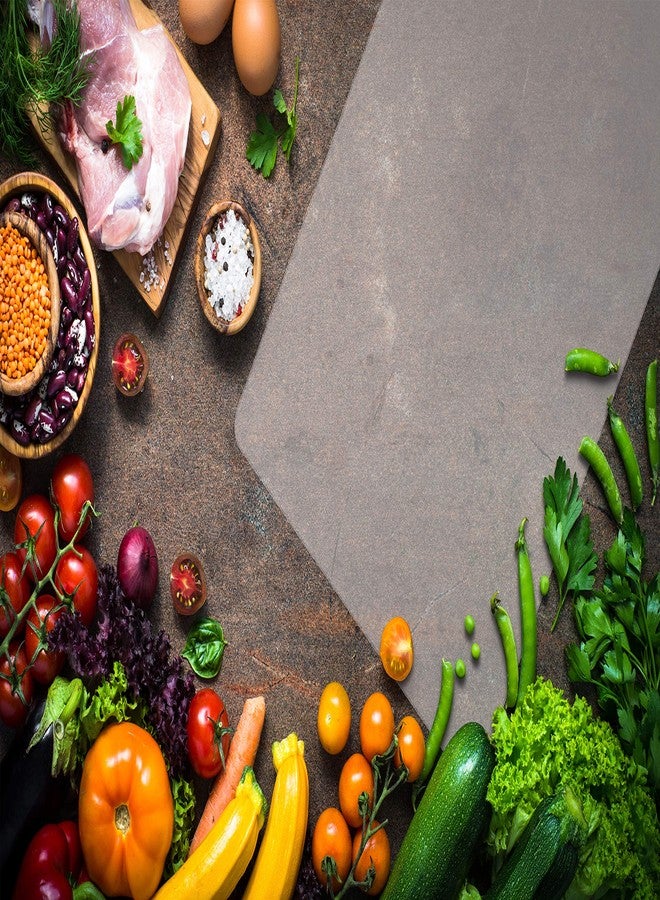 Better Kitchen Products ألواح تقطيع بلاستيكية شفافة مرنة سميكة للغاية من Better Kitchen Products، مقاس 12 بوصة × 18 بوصة، مجموعة من 6 قطع - Image 2