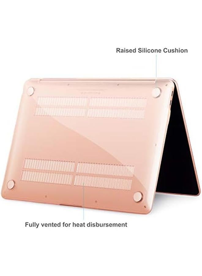 Procases Macbook Air 13 Inch Case 2020 2019 2018 Release A2337 M1 A2179 A1932 Hard Case Shell Cover For Macbook Air 13 Inch Model A2179 A1932 With Keyboard Skin Cover Black - Image 3