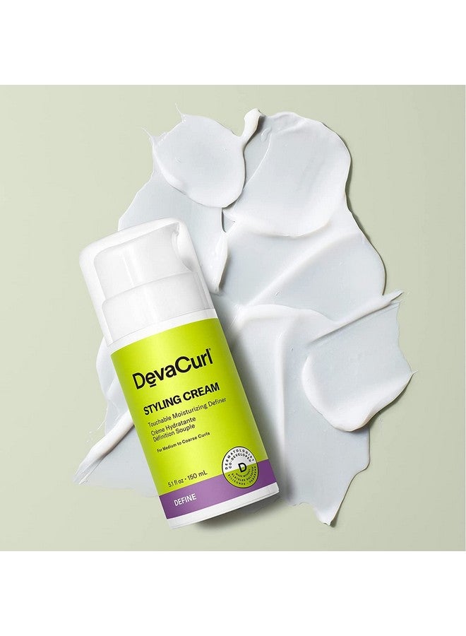 DevaCurl Styling Cream Touchable Moisturizing Definer Citrus Zest 5.1 Fl. Oz. - Image 2