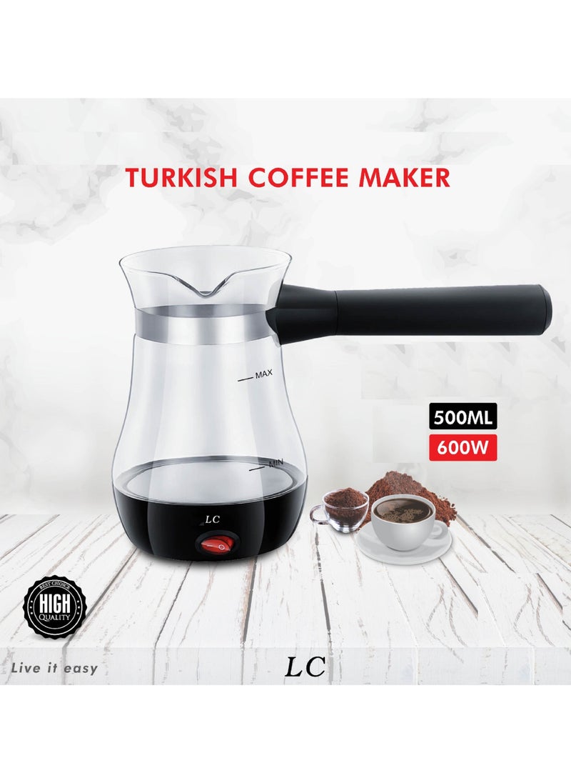 LC Turkish Coffee Maker 600 Watts 500Ml 