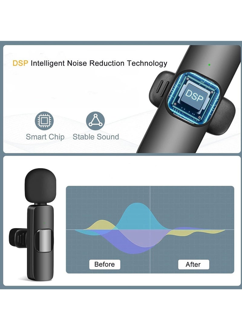 JAJEEK 3-in-1 Wireless Microphone for Smartphone, Amplifier, and PC – Crystal Clear Sound, Easy Connection, Perfect for Vlogging, Streaming, and Live Events – Compact & Portable - Image 3