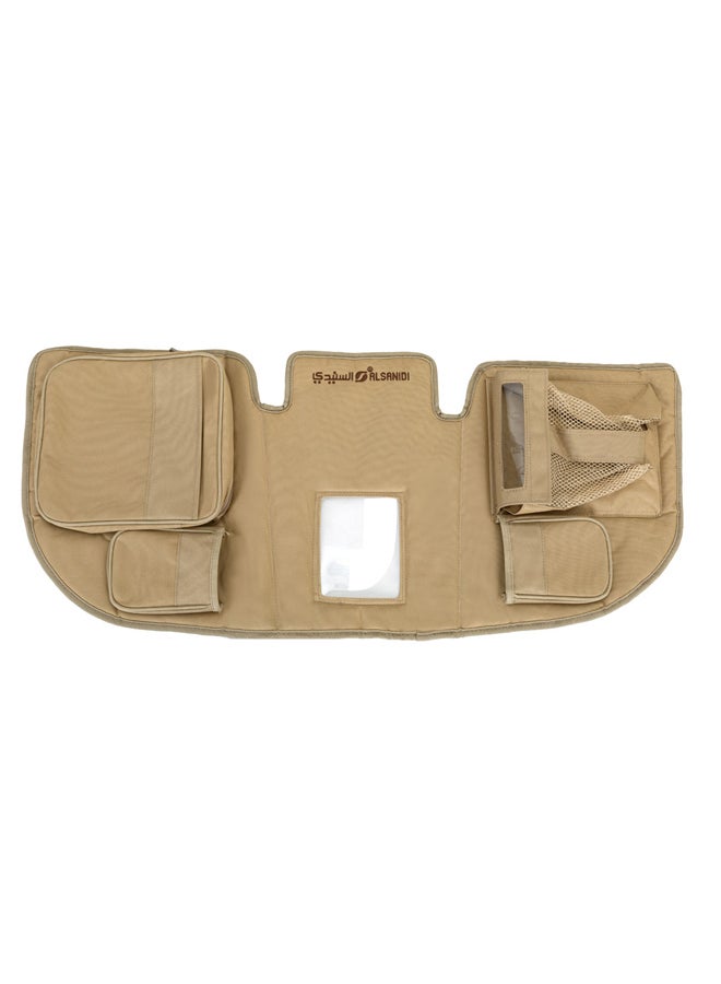 AL SANIDI Mitsubishi L200 Automatic+ 2020 Gearbox Covers - Protects from scratches and dust, is easy to clean, and adds an aesthetic touch to the cabin. - Image 2
