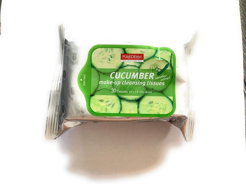Purederm Green Tea Makeup Cleansing Tissues - 30 Count - Image 3