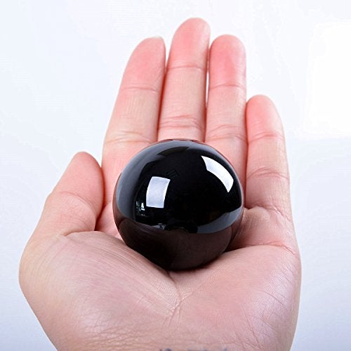 LONGWIN 8pcs Multicolor 40mm(1.6inch) Crystal Solid Ball Glass Sphere Gemstones Vase Fillers Fish Tank Decorations - Image 4