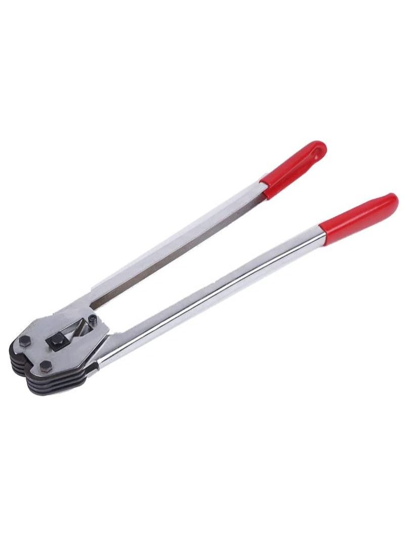 Rubik PET Strapping Seal Tool, Heavy Duty Manual Strap Banding Tool for Plastic Strap, Manual Baler Packing Plier Packaging Sealer - Image 1