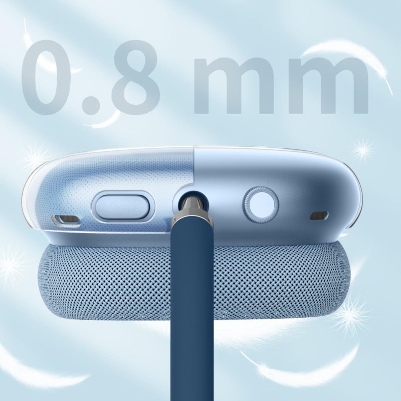 Fintie Case Cover for AirPods Max Headphone, Soft TPU Clear Anti-Scratch Protective Cover, Transparent Accessories Skin Protector for Airpods Max (Crystal Clear) - Image 4