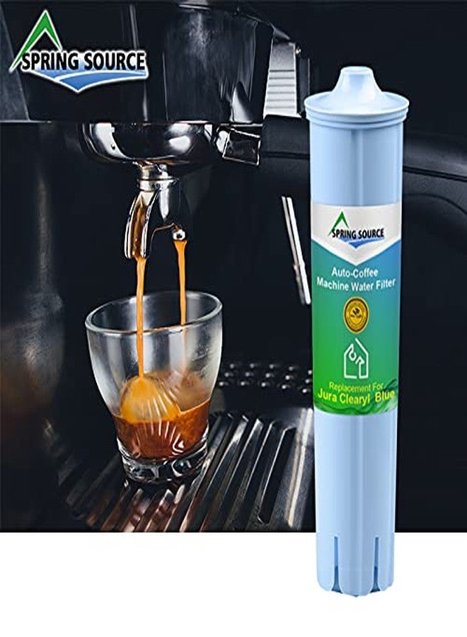 Spring Source عبوة من 3 فلاتر مياه بديلة لماكينات القهوة من Spring Source CMF001، متوافقة مع موديلات Jura Clearyl Blue 71445، 67879، ENA3، ENA5، J6، J9، J95 - Image 3