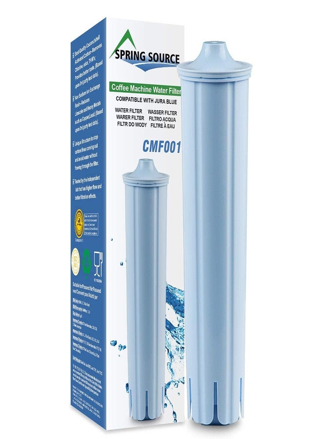 Spring Source عبوة من 3 فلاتر مياه بديلة لماكينات القهوة من Spring Source CMF001، متوافقة مع موديلات Jura Clearyl Blue 71445، 67879، ENA3، ENA5، J6، J9، J95 - Image 4