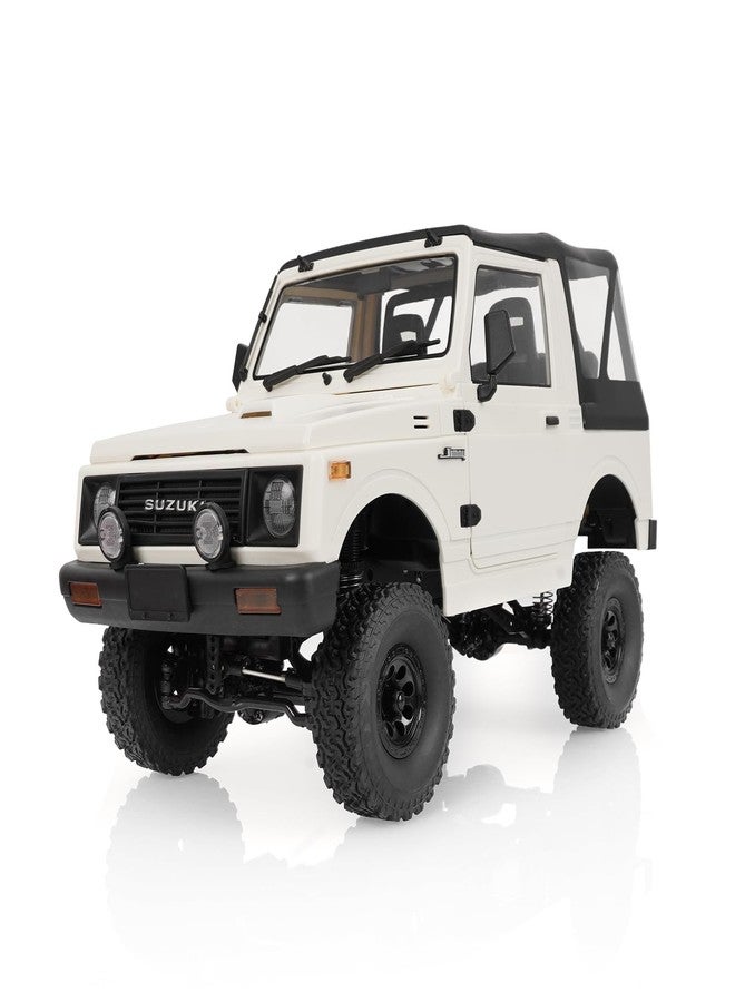 ARRIS 1/10 سيارة زحف RC، WPL C74-1 جيمني JA11 سيارة زحف صخرية RC 4x4 2.4Ghz تحكم عن بعد شاحنة طرق وعرة، شاحنة بيك أب RC 4WD RTF مع ضوء LED هدايا ألعاب من الدرجة الهواية للبالغين - Image 1