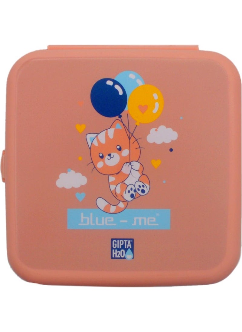 Gıpta Blue Me Plastic Nutrition Container with Compartments 1 Lt  - Image 1