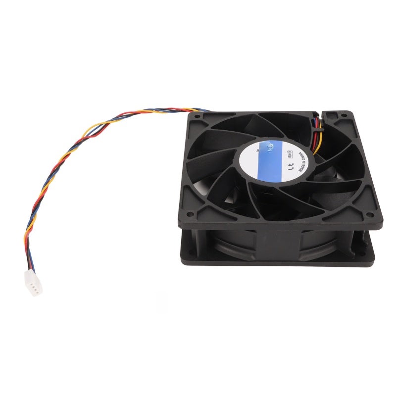Cooling Fan 120x120x38 Mm High Contour Fan Blades - High Speed 6000 Rpm PWM Control 4pin FG Fan for Computer PC Cases Camera Servers - Image 1