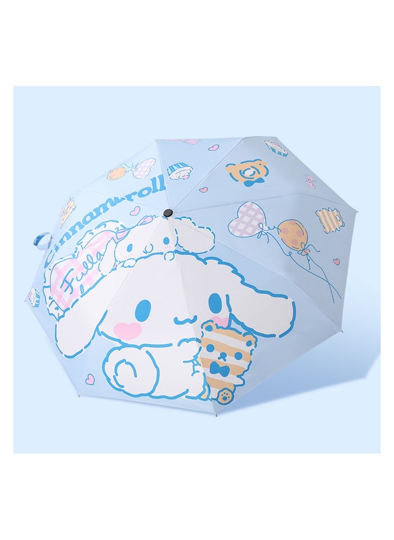 General - Kawaii Cinnamoroll Auto Open Close Umbrella Girls and Boys Cute Animals UV Protective Umbrella Shade Umbrella Cartoon Lightweight Folding Travel Umbrella - Image 1