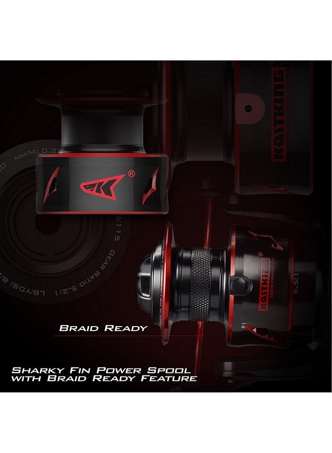 Kastking Sharky Baitfeeder Iii Spinning Fishing Reel,Size 6000 - Image 5