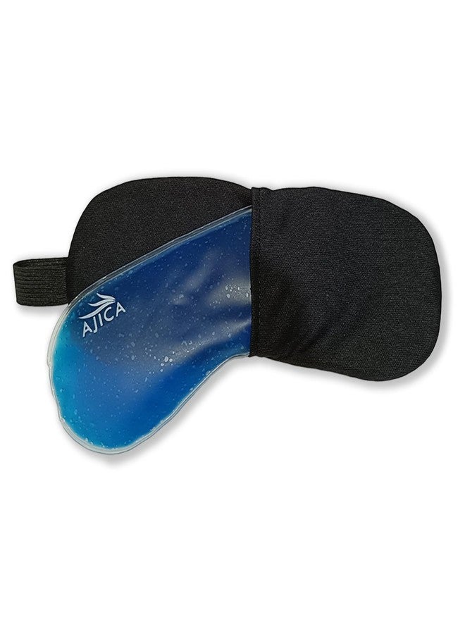 AJICA Aqua Ice Face & Eye Cooling Gel Pad and Aloe Vera Gel Mask Ice Pack for Face and Eye Patches Remove Dark Circles, Fatigue Cool Eyes Patch Pads Eye Care | Facial Skin Refresh Face Mask for Hot & Cold Therapy (Blue Eye Cooling Pad, Pack of 1) - Image 3