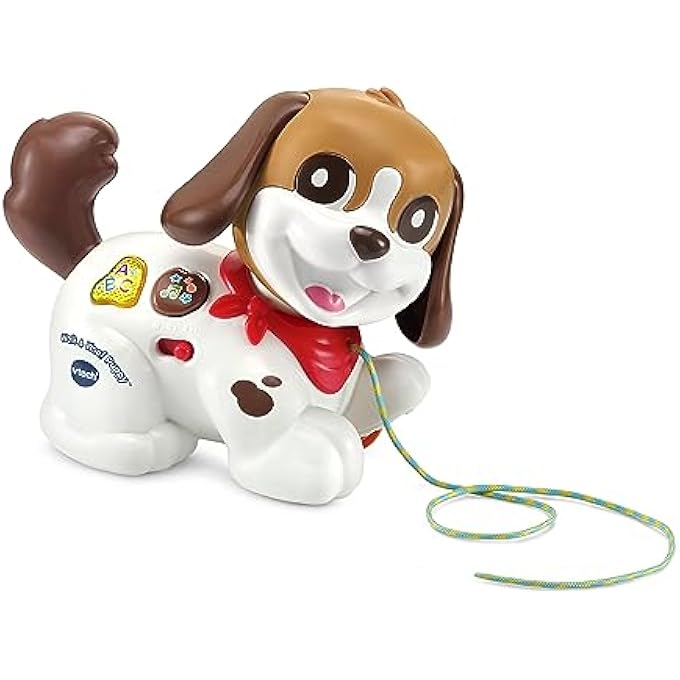 WALK & WIGGLE PUP, INTERACTIVE BABY TOY WITH LIGHTS & MUSIC, GIFT FOR INFANTS 6, 9, 12 MONTHS +, ENGLISH VERSION - Image 2