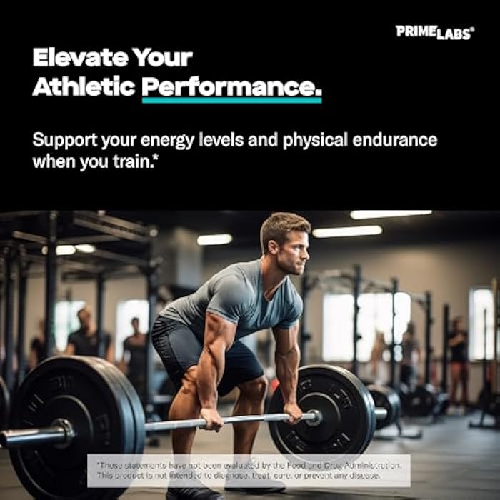 Prime Labs L Arginine 1500mg - Nitric Oxide Supplement - Blood Flow, Energy, Strength, Endurance - 60 Count - Image 4