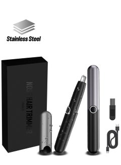 SYOSI Ear and Nose Hair Trimmer, Eyebrow Hair Trimmer for Men Women, Eyebrow & Facial Hair Trimmer, Rechargeable Cordless Eyebrow Removal Clipper Razor Shaver Trimmer, for Hygienic Grooming  - Image 1