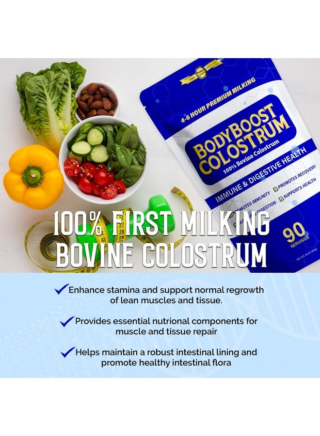 BodyBoost Premium Colostrum Whole, 100% Bovine Colostrum Powder, Immune Booster Supplement with Immunoglobulin & Lactoferrin, Grass Fed Colostrum Powder, Gut Health, Diverse Intake,16 oz - Image 5