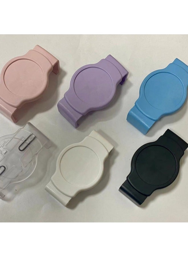 Bubble Sliding Removable Sliding Mobile Phone Back Clip Buckle Airbag Bracket Sliding Clip Base Vertical Screen-Color:Blue Base - Image 2
