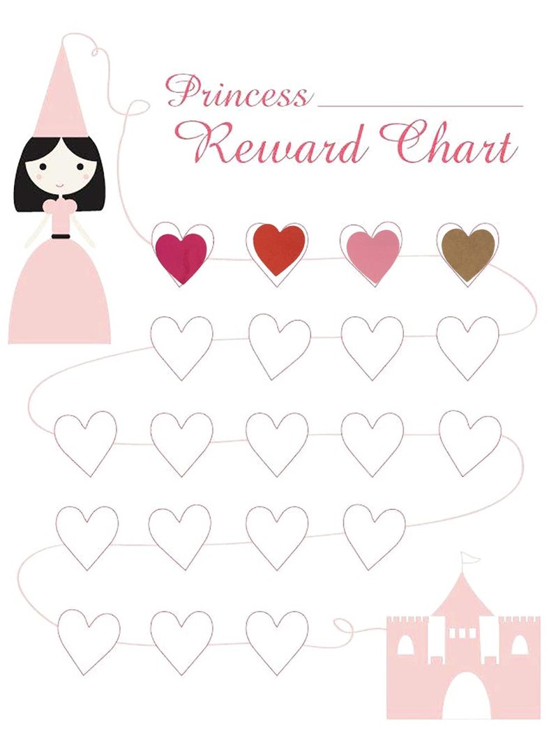 InStockLabels.com Pink Heart Stickers Valentine's Day Crafting Scrapbooking 0.75 Inch 500 Adhesive Stickers - Image 5