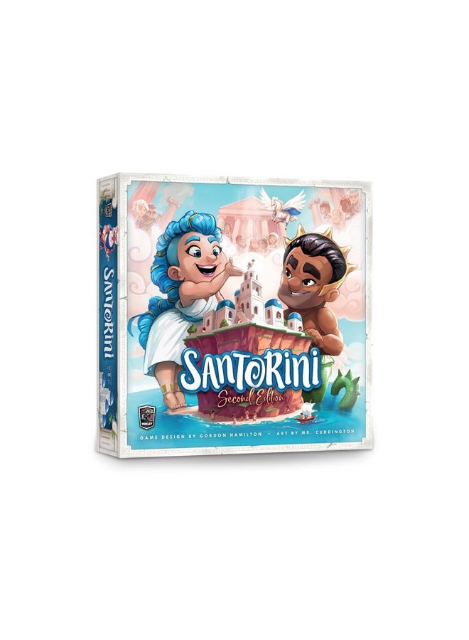 Roxley Santorini: Second Edition - an Elegant, Accessible Strategy Game Based in Greek Mythology | Ages 8+ | Plays in 20 Minutes - Image 4