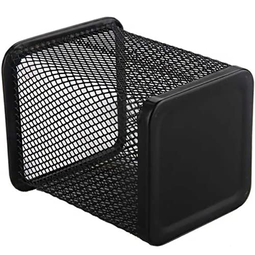 Leeonz Pen Holder Mesh Pencil Holder Metal Pencil Holder for Desk Office Pen Organizer Black (Pack of 3, Pink) - Image 4
