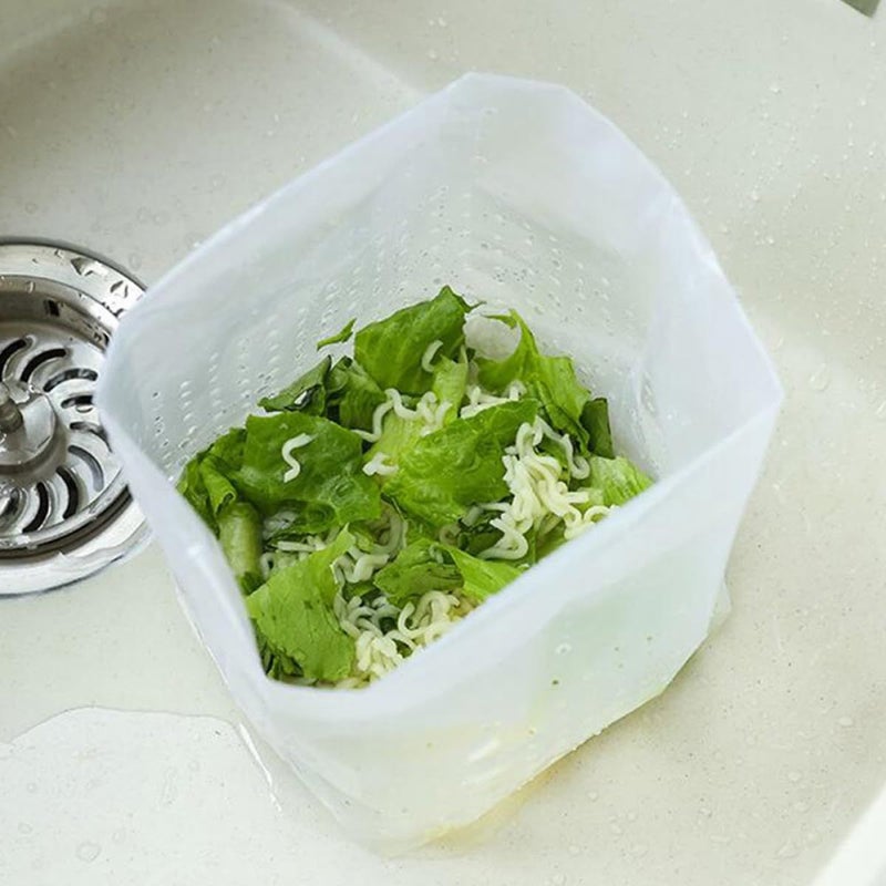 90pcs Disposable Kitchen Sink Filter Bags Thickened Mesh Self Standing Waste Strainer - Image 5