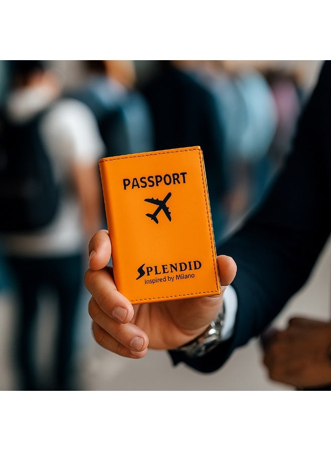 إسبليندد كفر باسبور سبليديد برتقالي - Image 4