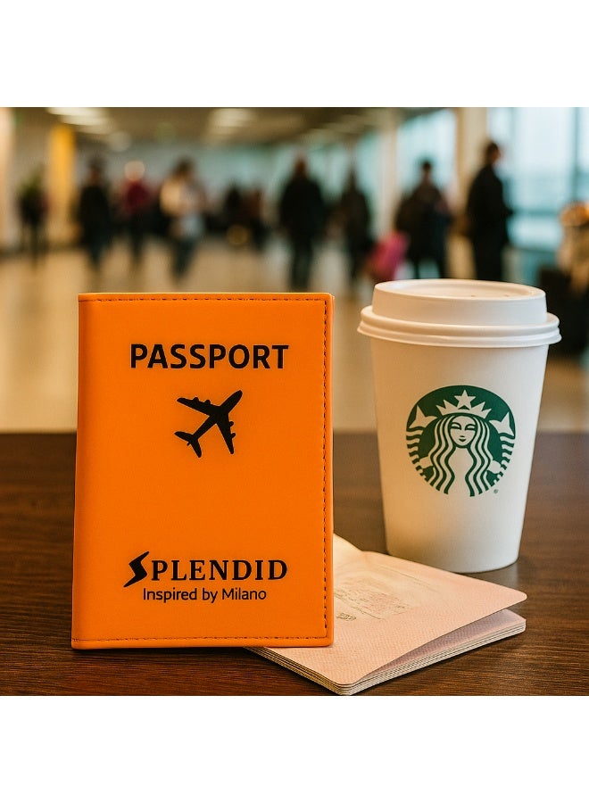 إسبليندد كفر باسبور سبليديد برتقالي - Image 3