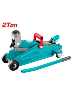 TOTAL Total Hydraulic Floor Jack 2 Ton Capacity, High-Quality Durable Design with 200mm Lift Range, Heavy-Duty Vehicle Lifting Tool for Cars and SUVs, Compact and Reliable Garage Equipment for Easy Use and Transport"  - Image 1