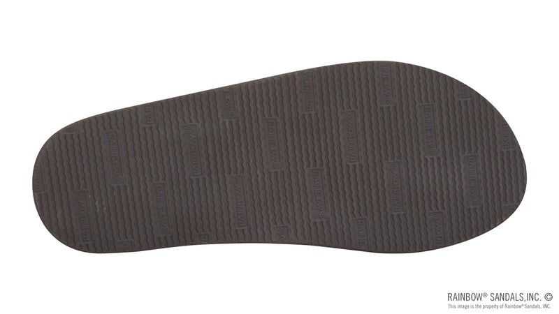 Rainbow Sandals Men's Premier Leather Single Layer Dark Brown Size Large (9.5-10.5) - Image 5
