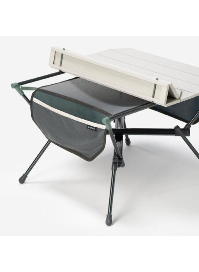 Quechua LOW TABLE - COMPACT - FOR CAMPING - 500 - BEIGE - GREEN - Image 3