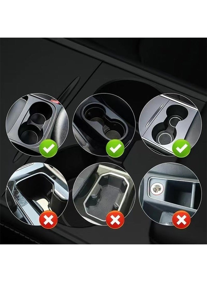 YelaJoy Cup Holder Phone Mount with Food Tray for Car,360° Rotating Adjustable Cup Holder,2 Car Cup Holder ,2 Expander Tray,1 Phone Mount,Suitable for Most Car Height and Angle Adjustment Compatible with Most Smart Phones - Image 5