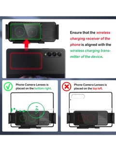 Wireless Car Charger for Galaxy Z Fold 3 Car Mount, Car Phone Holder Mount Dashboard Air Vent Windshield Compatible with Samsung Galaxy Z Flip 3 S21 Ultra, for iPhone 13 13 Pro Max 12, Geogle Pixel 6 - pzsku/ZD6CEBD9ED612C37DDA45Z/45/_/1718788735/9aaccd5f-0678-4d17-aef1-bc5850b52092