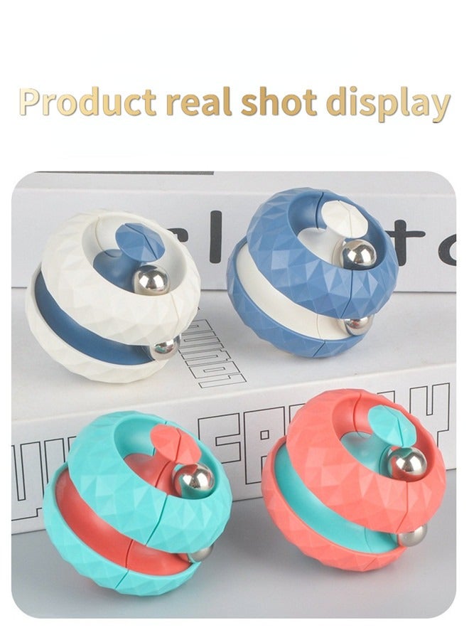 Diamond Ball Orbit Gyro Rubik Cube Fingertip Marbles - Image 2