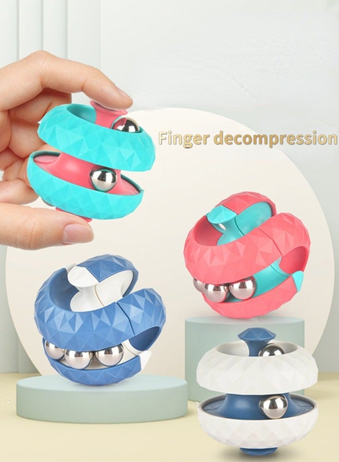 Diamond Ball Orbit Gyro Rubik Cube Fingertip Marbles - Image 3