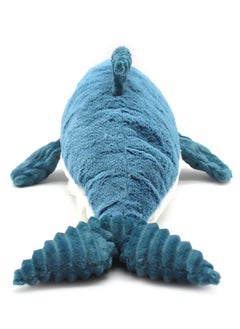 Les Deglingos Tofou Dolphin Mom & Baby Plush Toy - Blue, Soft Corduroy, Eco-Friendly, Ideal for Babies & Toddlers  - Image 2