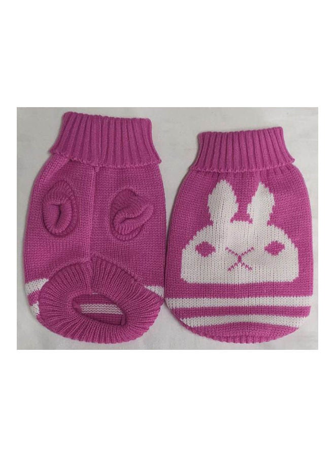 NIBEMINENT Dog Jumper Coats Winter Small Pet Cat Puppy Sweaters Red 15cm