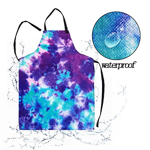 Sosolong Adjustable Waterproof Apron, Apron with 2 Pockets Cooking Kitchen Aprons for Women Men Chef, Adult Gifts - Image 5