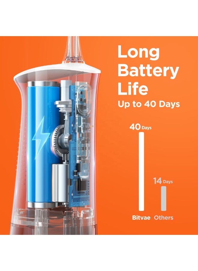 Bitvae C2 Cordless Oral Irrigator – Professional Water Flosser for Plaque Removal, Braces, Implants & Sensitive Gums, Portable & Cordless Design - Image 4